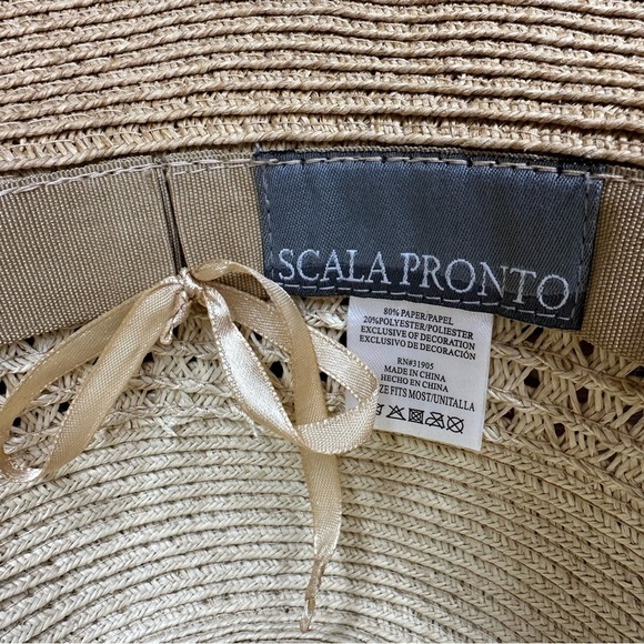 Scala Pronto Sea Shells Boho Summer Hat - Picture 9 of 10